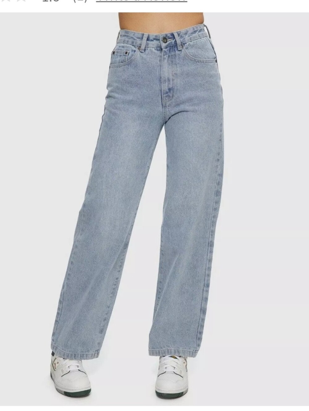 Kuwalla Women's High Rise Wide Jean 26